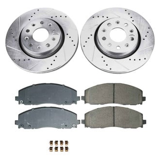 Callahan Brake Parts® - Drilled & Slotted Brake Kit