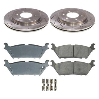 Callahan Brake Parts® - Drilled and Slotted Rear Brake Kit