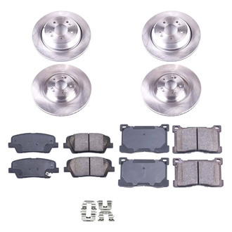 Callahan Brake Parts® - Plain Brake Kit