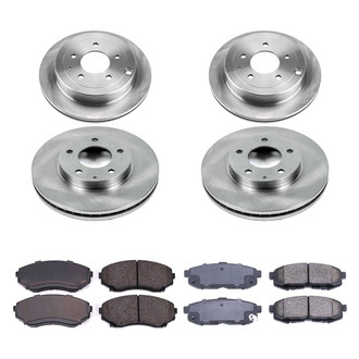 Callahan Brake Parts® - Plain Brake Kit