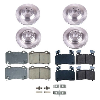Callahan Brake Parts® - Plain Brake Kit