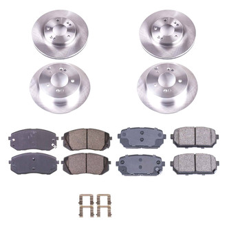 Callahan Brake Parts® - Plain Brake Kit