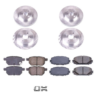 Callahan Brake Parts® - Plain Brake Kit