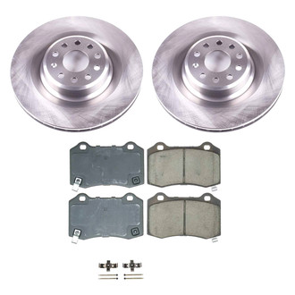 Callahan Brake Parts® - Plain Rear Brake Kit