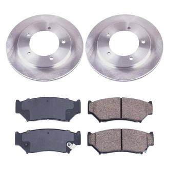 Callahan Brake Parts® - Plain Front Brake Kit