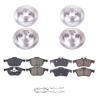 Callahan Brake Parts® - Plain Brake Kit