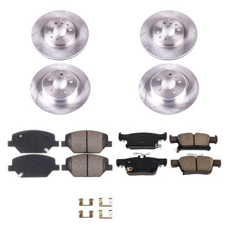 Callahan Brake Parts® - Plain Brake Kit