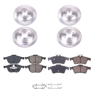 Callahan Brake Parts® - Plain Brake Kit