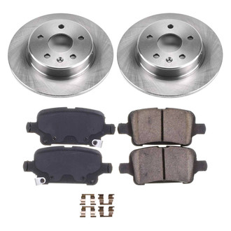 Callahan Brake Parts® - Plain Rear Brake Kit