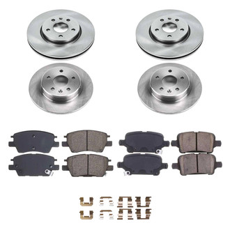 Callahan Brake Parts® - Plain Brake Kit