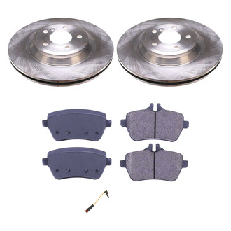 Callahan Brake Parts® - Plain Rear Brake Kit