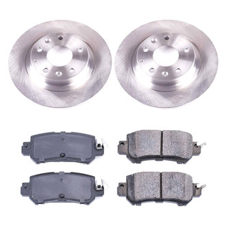 Callahan Brake Parts® - Plain Rear Brake Kit