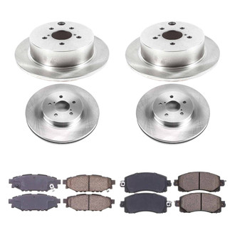 Callahan Brake Parts® - Plain Brake Kit