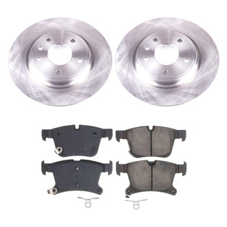 Callahan Brake Parts® - Plain Rear Brake Kit