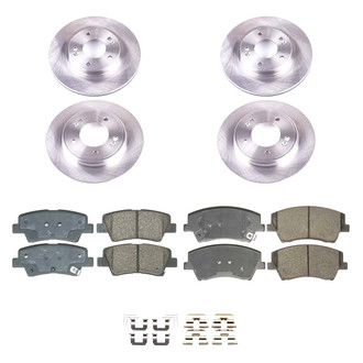 Callahan Brake Parts® - Plain Brake Kit