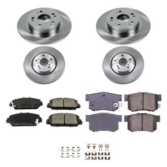 Callahan Brake Parts® - Plain Brake Kit