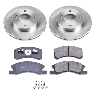 Callahan Brake Parts® - Plain Front Brake Kit