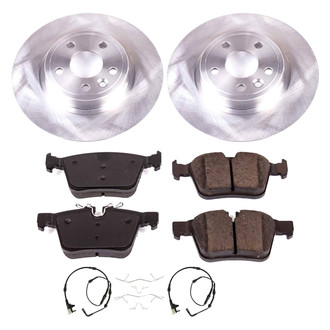 Callahan Brake Parts® - Plain Rear Brake Kit