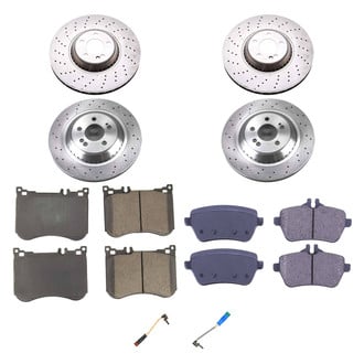 Callahan Brake Parts® - Plain Brake Kit