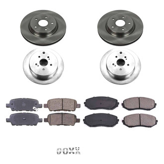 Callahan Brake Parts® - Plain Brake Kit