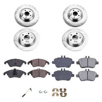 Callahan Brake Parts® - Plain Brake Kit