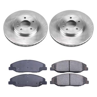 Callahan Brake Parts® - Plain Front Brake Kit