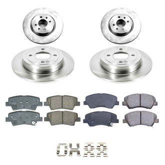 Callahan Brake Parts® - Plain Brake Kit