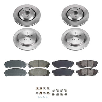 Callahan Brake Parts® - Plain Brake Kit