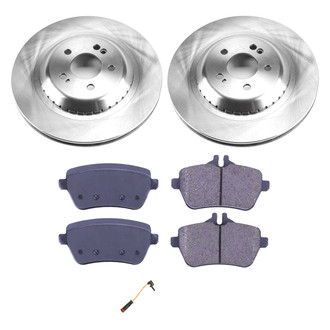 Callahan Brake Parts® - Plain Rear Brake Kit