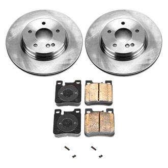 Callahan Brake Parts® - Plain Rear Brake Kit