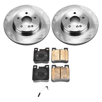 Callahan Brake Parts® - Plain Rear Brake Kit