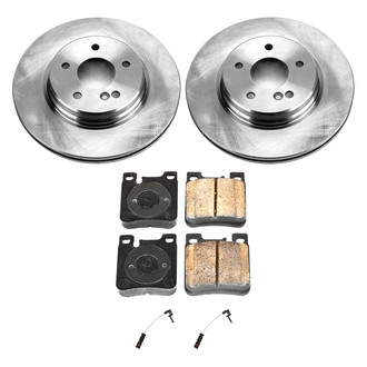 Callahan Brake Parts® - Plain Rear Brake Kit