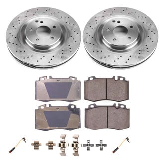 Callahan Brake Parts® - Plain Front Brake Kit