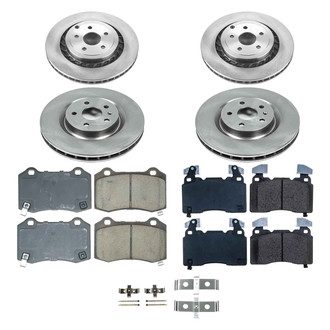 Callahan Brake Parts® - Plain Brake Kit
