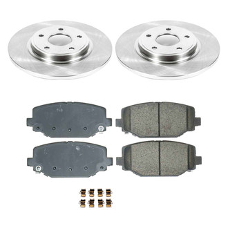 Callahan Brake Parts® - Plain Rear Brake Kit