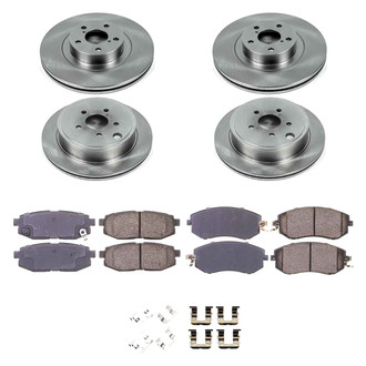 Callahan Brake Parts® - Plain Brake Kit