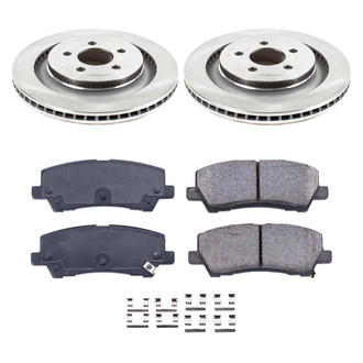 Callahan Brake Parts® - Plain Rear Brake Kit