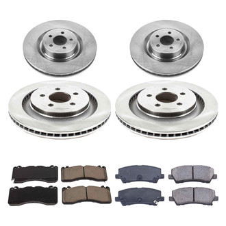 Callahan Brake Parts® - Plain Brake Kit