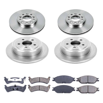Callahan Brake Parts® - Plain Brake Kit