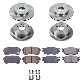 Callahan Brake Parts® - Plain Brake Kit