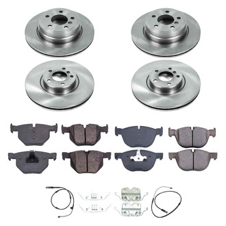 Callahan Brake Parts® - Plain Brake Kit
