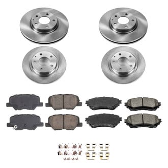 Callahan Brake Parts® - Plain Brake Kit