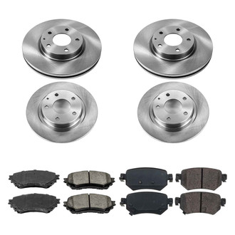 Callahan Brake Parts® - Plain Brake Kit