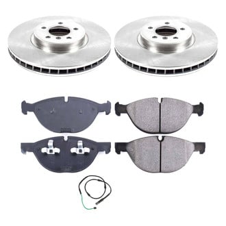 Callahan Brake Parts® - Plain Front Brake Kit