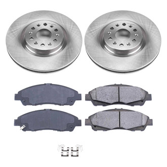 Callahan Brake Parts® - Plain Front Brake Kit