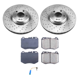 Callahan Brake Parts® - Plain Front Brake Kit