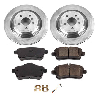 Callahan Brake Parts® - Plain Rear Brake Kit
