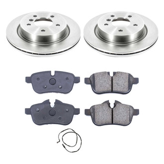 Callahan Brake Parts® - Plain Rear Brake Kit