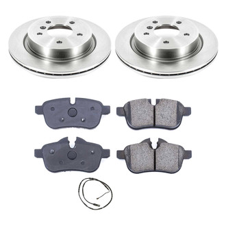 Callahan Brake Parts® - Plain Rear Brake Kit