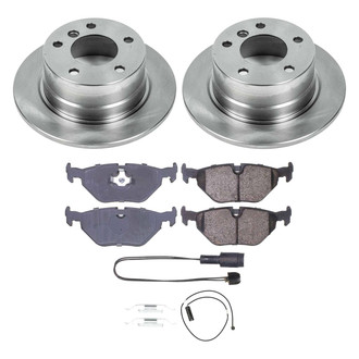 Callahan Brake Parts® - Plain Rear Brake Kit